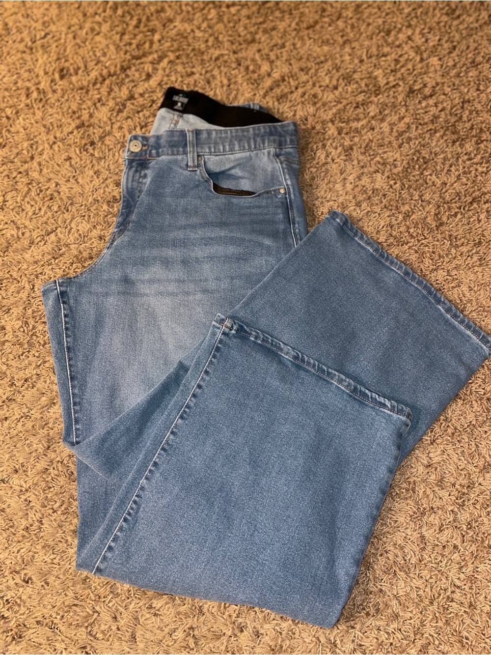 LuLaRoe WMNS size 36 Medium Blue Relaxed Jeans -stretch